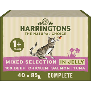 Harringtons Wet Cat Food - Mixed Selection in Jelly / 40 by Harringtons