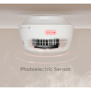 X-Sense XS01-WX Wi-Fi Smart Smoke Alarm - White by X-Sense