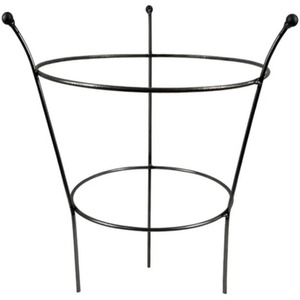 Ball Top Peony Cage Raw Steel by Garden Pride
