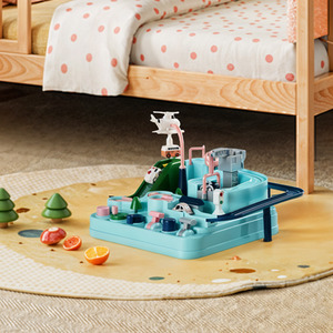 Kidkid Car Adventure Toy Set - Green by Kidkid