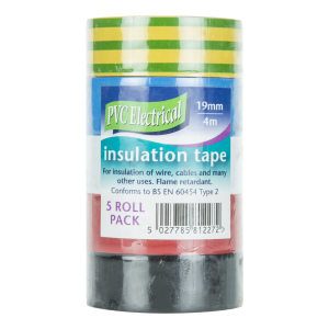 PVC Tape 5pk by Ultratape