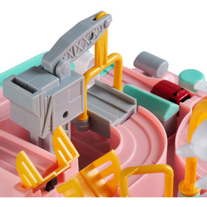 Car Race Tracks Toy Set by Livingandhome