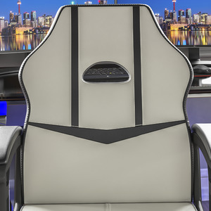Comet Racing Gaming Chair - White by Vida Designs