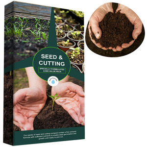 20L Bags Seed Sowing Cutting and Planting Compost Ideal For Potting - Brown by STORM TRADING GROUP