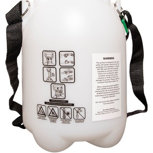3 Litre Garden Weed Killer and Fertiliser Pressure Sprayer with Carry Strap - White by Samuel Alexander