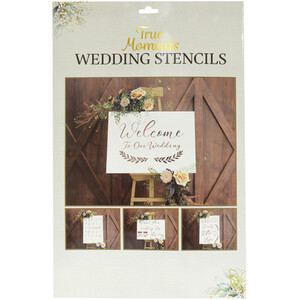 True Moments Wedding Stencils by True Moments