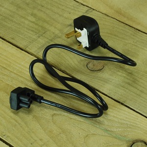 C5 Spare Mains Power Cord - Black by Samuel Alexander