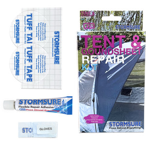 Stormsure Tent, Awning and Groundsheet Repair Kit - Clear by Stormsure