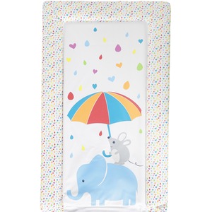 Baby Changing Mat - Raining Hearts / Raining Hearts by Babycurls