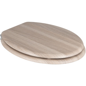 Wooden Effect Toilet Seat - Phantom Oak