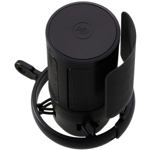 Condenser Microphone with Adjustable Boom Arm - Black by Livingandhome