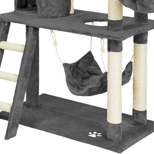 tectake Cat Tree Scratching Post Marcel - Grey by tectake