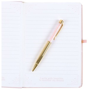 Goddess Energy A5 Journal and Rose Quartz Crystal Pen - Pink by Kingsbury Gifts