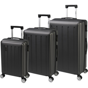 Dolomite Suitcase - Charcoal / Large Case