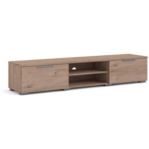 Match 2-Drawer 2-Shelf TV Unit - Oak