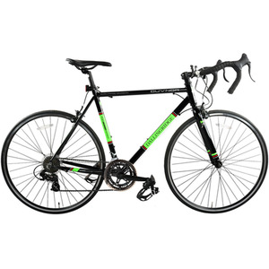 Dallingridge Guvnor 700c Alloy Road Bike - Black,Green - Black/Green by Dallingridge