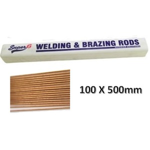 500mm Mild Steel Welding Rods 1.6mm - 100 Pack Super6 by Super6