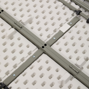 Outdoor Folding Camping Table with Handle by Livingandhome