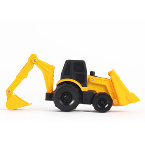 Pack of 5 Construction Vehicles Set - Yellow and Black