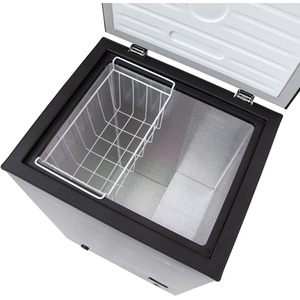 Willow Freestanding 99L Chest Freezer - black by Willow