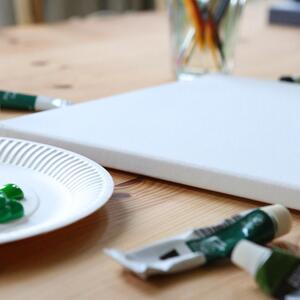 Fax Potato Stretched Canvas with Wooden Wedges - 10