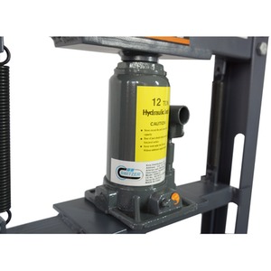 SwitZer Shop Press Heavy Duty Hydraulic 12 Ton - Grey by SwitZer