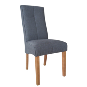 Pair of Verona Dining Chairs - Grey