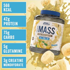 Critical Mass 2.4kg Professional Mass Gainer by Applied Nutrition