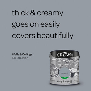 Crown Walls and Ceilings Silk Emulsion by Crown Paints