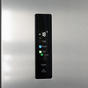 Willow American Style Fridge Freezer - Grey by Willow