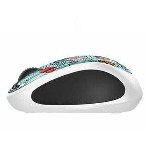 Logitech Wireless Optical Mouse - Multicoloured / M325c Blue Doodle by Logitech