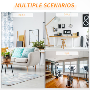 HOMCOM Air Walker Glider Cross Trainer - black by HOMCOM