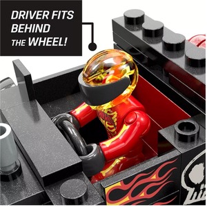 MEGA Hot Wheels Bone Shaker Monster Truck Building Toy - multi by Hot Wheels