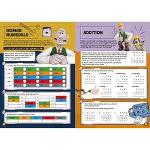 Wallace and Gromit Fun Learning Maths Workbook - WGM