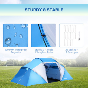 Outsunny Camping Tent With UV Protection by Outsunny