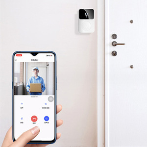Wireless Home Phone Remote Video Doorbell - White
