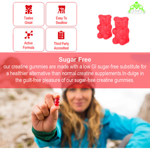 Creatine Monohydrate Gummies - Red by Giant Nutrition