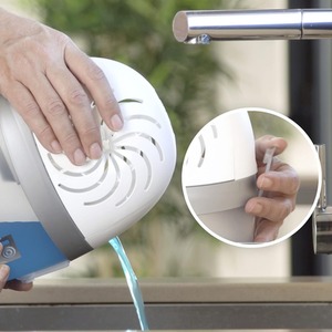 2x Large AERO 360 Dehumidifiers Moisture Trap Damp Absorber - White by UniBond