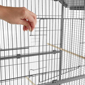 Bird Cage 168cm High - Anthracite by tectake