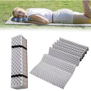 Foldable EVA Foam Camping Sleeping Mat - Silver