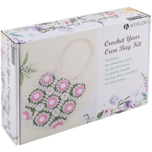 Crochet Your Own Bag Kit - Multicolour