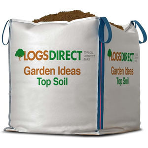 Bulk Dumpy Bag Top Soil and Compost Mix - Brown by Warma