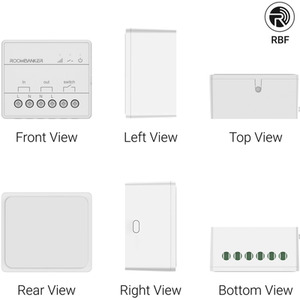 Smart Wall Switch - White by Roombanker