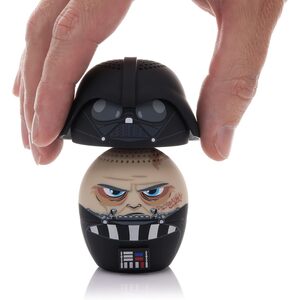 Star Wars Darth Vader with Removeable Helmet Mini Bluetooth Speaker - Black by Bitty Boomers