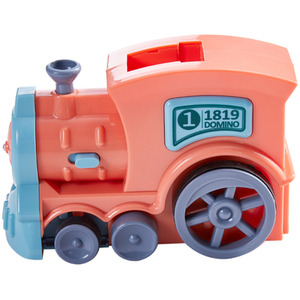 Kidkid Creative Domino Laying Train Toy with Light by Kidkid