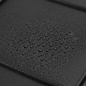 Rifle Case with Hard Shell - Black by tectake