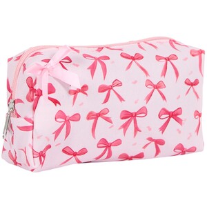 Bow Pencil Case - Pink