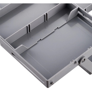 Expandable Multi-tier Drawer Organizer Storage Tray - Grey / 30cm / 6.8cm by Livingandhome