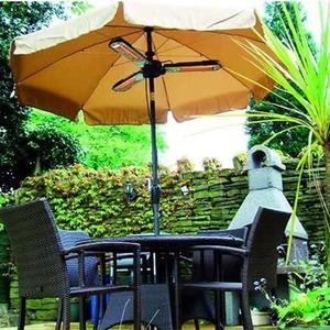Garden Parasol Umbrella Space Heater - Black
