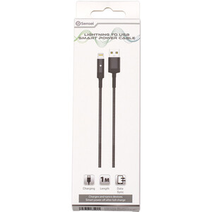 Lightning to USB Smart Power Cable - Black